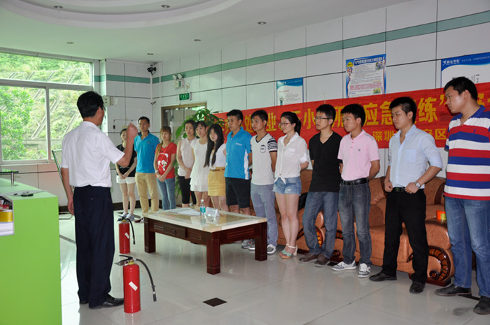 2015年通宝TB222消防演习