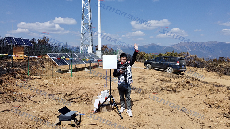 炎炎酷暑，挡不住腾远人的脚步