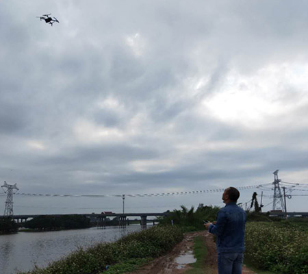 通宝TB222ST5801GB无线网桥湖边5公里测试