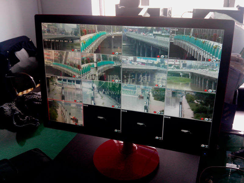 无线网桥监控室效果图