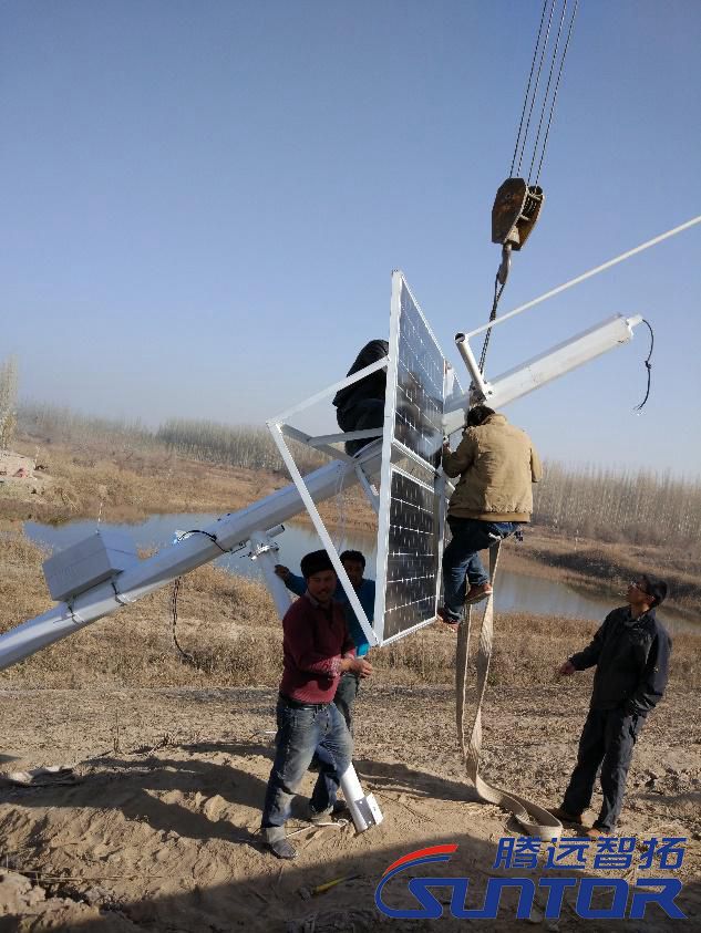 风光一体无线监控安装