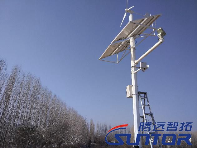 风光一体无线监控安装